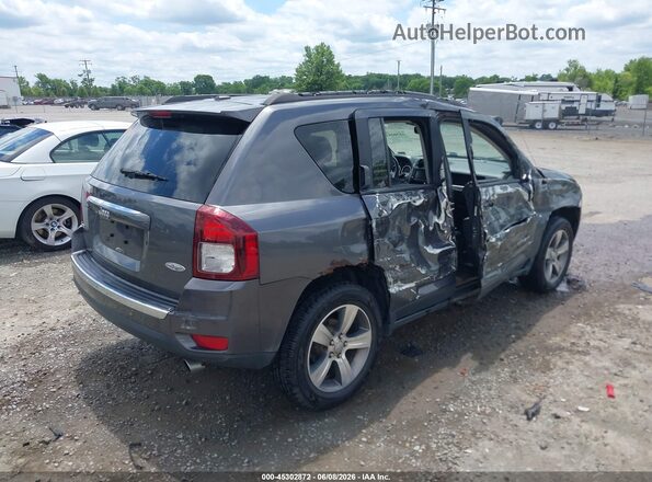 1C4NJDEB5GD798874 2016 JEEP COMPASS Gray Trasero derecho