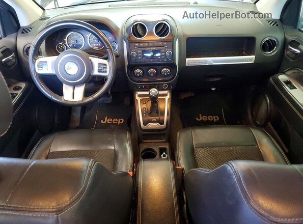 1C4NJDEB6GD782523 2016 JEEP COMPASS Black Առջևի վահանակի տեսք