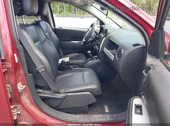1C4NJDEB6HD192159 2017 JEEP COMPASS Red Вид салону спереду