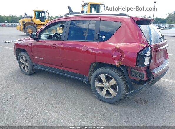 1C4NJDEB6HD192159 2017 JEEP COMPASS Red Задня ліва чверть