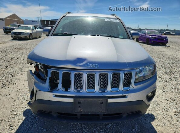 1C4NJDEB7GD733119 2016 JEEP COMPASS Silver Front view
