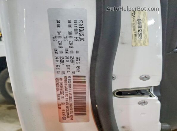 1C4NJDEB7GD798827 2016 JEEP COMPASS White Vista interior de 360 grados