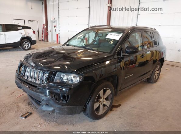 1C4NJDEB7HD192249 2017 JEEP COMPASS Black Առջևի ձախ երեք քառորդ տեսարան
