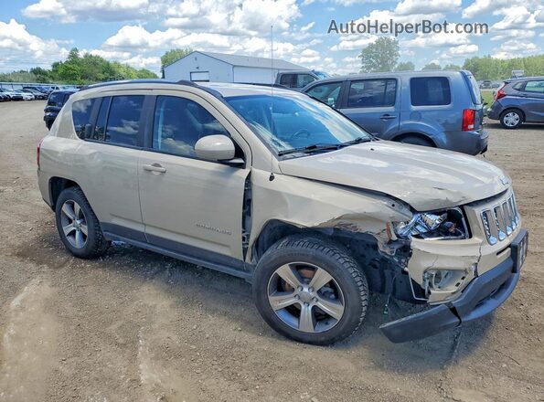 1C4NJDEB8HD108746 2017 JEEP COMPASS Tan Przód prawy