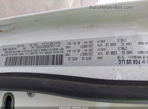 1C4NJDEB9GD757633 2016 JEEP COMPASS White Engine compartment view