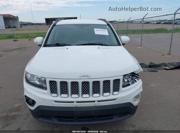 1C4NJDEB9GD757633 2016 JEEP COMPASS White Instrument cluster view