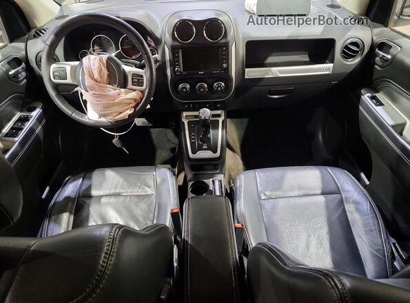 1C4NJDEB9GD799297 2016 JEEP COMPASS Black Առջևի վահանակի տեսք