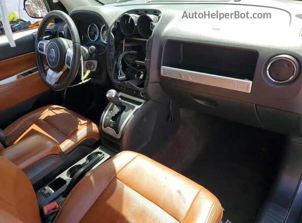 1C4NJDEB9HD178174 2017 JEEP COMPASS Gray Widok deski rozdzielczej