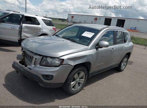 1C4NJDEBXGD686748 2016 JEEP COMPASS Серебряный Передняя левая четверть