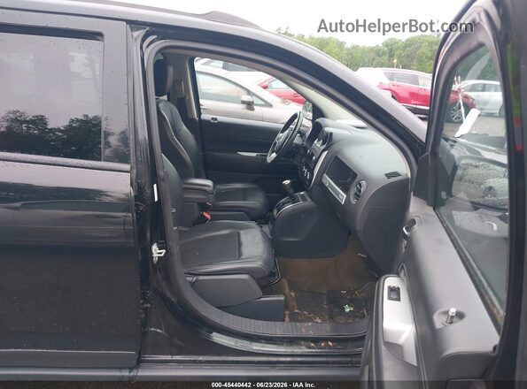 1C4NJDEBXGD782864 2016 JEEP COMPASS Black Front interior view