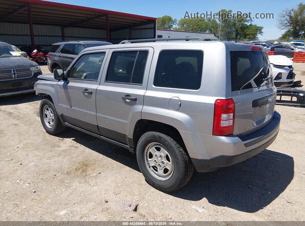1C4NJPBA0GD732388 2016 JEEP PATRIOT Silver Tył lewy