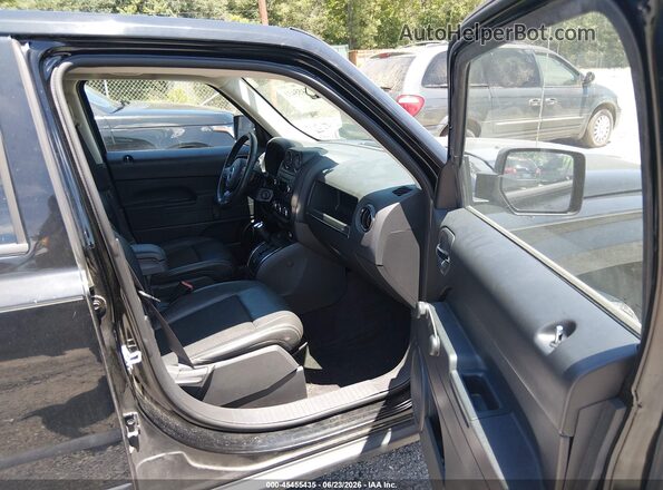 1C4NJPBA0HD208711 2017 JEEP PATRIOT Black Widok wnętrza z przodu