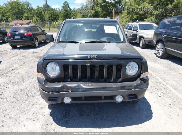 1C4NJPBA0HD208711 2017 JEEP PATRIOT Black Widok zestawu wskaźników
