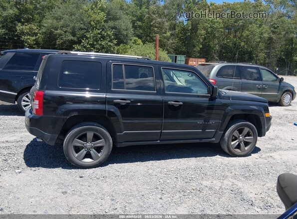 1C4NJPBA0HD208711 2017 JEEP PATRIOT Black Widok wnętrza z tyłu