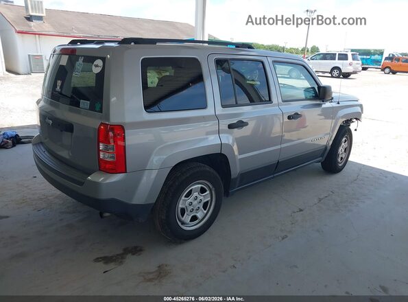 1C4NJPBA1GD575292 2016 JEEP PATRIOT Silver Rear right