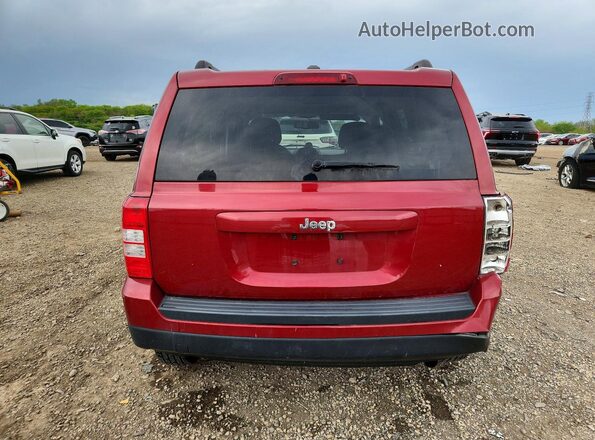 1C4NJPBA1HD200049 2017 JEEP PATRIOT Red უკანა ხედი