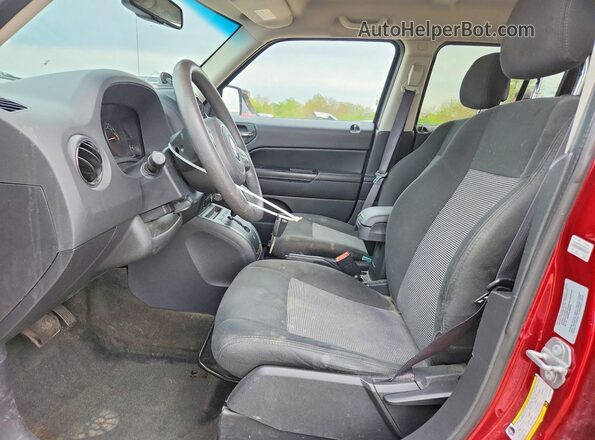 1C4NJPBA1HD200049 2017 JEEP PATRIOT Red წინა სალონის ხედი