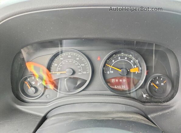 1C4NJPBA1HD200049 2017 JEEP PATRIOT Red ხელსაწყოთა პანელის ხედი