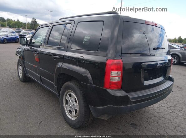 1C4NJPBA2HD137690 2017 JEEP PATRIOT Black Հետևի ձախ