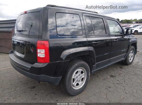 1C4NJPBA2HD137690 2017 JEEP PATRIOT Black Հետևի աջ