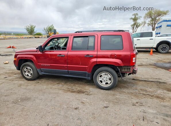 1C4NJPBA3GD536252 2016 JEEP PATRIOT Red Tył lewy
