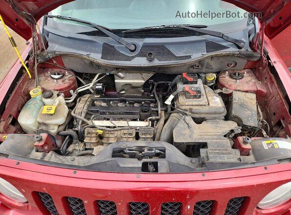 1C4NJPBA3GD536252 2016 JEEP PATRIOT Red Widok komory silnika