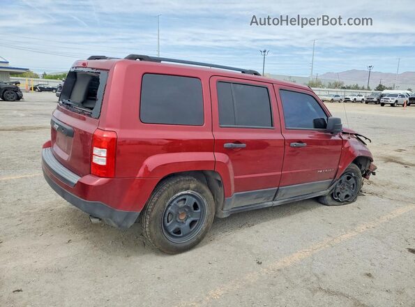 1C4NJPBA3GD641972 2016 JEEP PATRIOT Burgundy Задня права чверть
