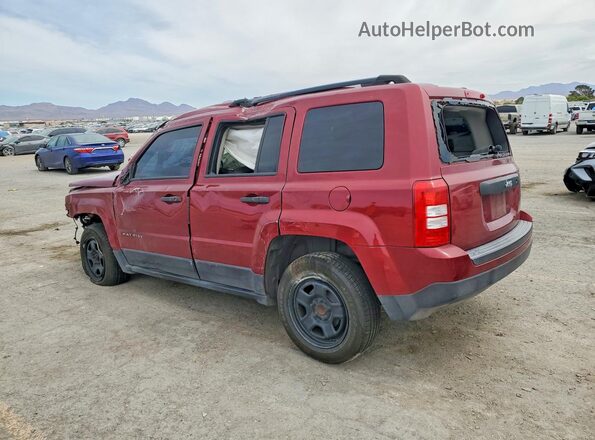 1C4NJPBA3GD641972 2016 JEEP PATRIOT Burgundy Задня ліва чверть