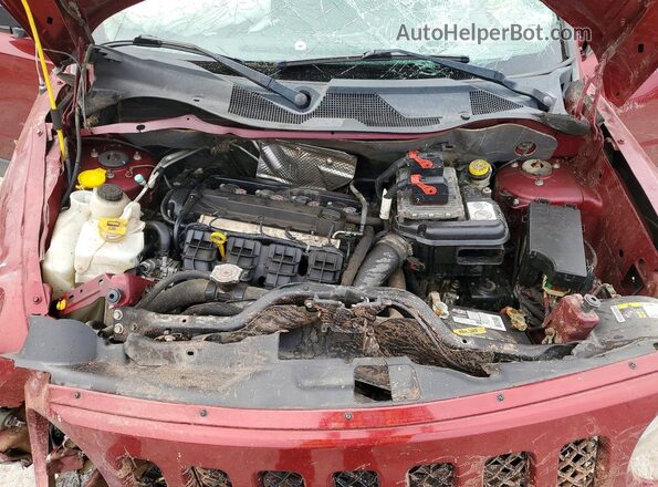 1C4NJPBA3GD641972 2016 JEEP PATRIOT Burgundy Вид підкапотного простору