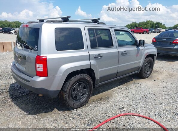 1C4NJPBA3GD783562 2016 JEEP PATRIOT Silver Rear right