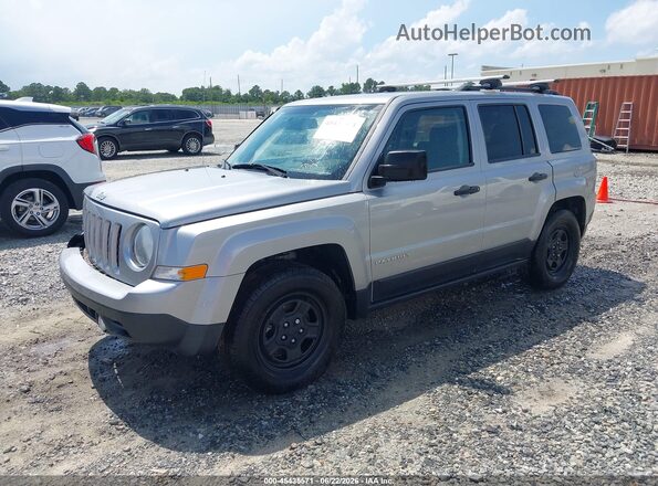 1C4NJPBA3GD783562 2016 JEEP PATRIOT Silver Front left
