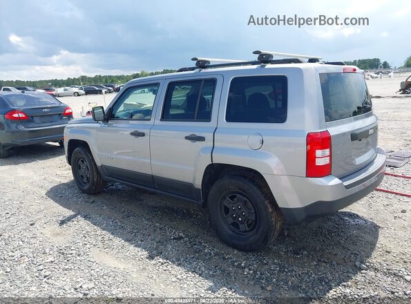 1C4NJPBA3GD783562 2016 JEEP PATRIOT Silver Rear left
