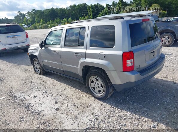 1C4NJPBA3HD115679 2017 JEEP PATRIOT Silver Задня ліва чверть