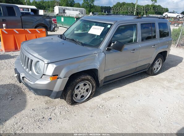 1C4NJPBA3HD115679 2017 JEEP PATRIOT Silver Передня ліва чверть