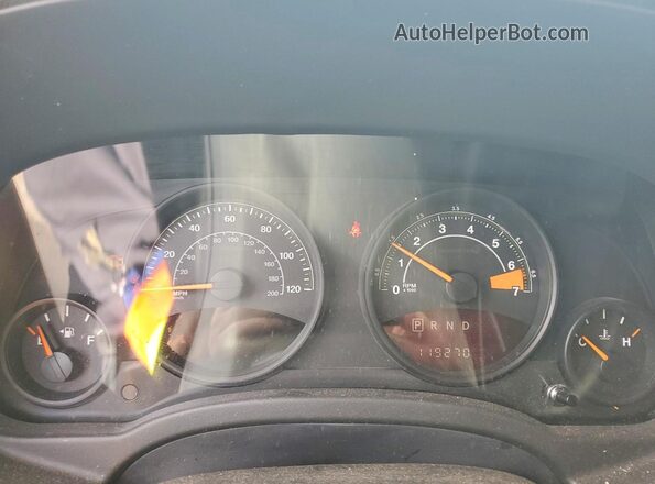 1C4NJPBA4GD676309 2016 JEEP PATRIOT Blue Вид щитка приладів