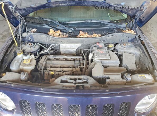 1C4NJPBA4GD676309 2016 JEEP PATRIOT Blue Вид підкапотного простору