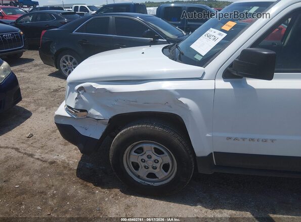 1C4NJPBA4HD115772 2017 JEEP PATRIOT White წინა ხედი