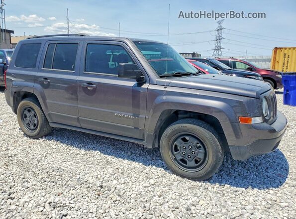 1C4NJPBA5GD622114 2016 JEEP PATRIOT Charcoal Առջևի աջ