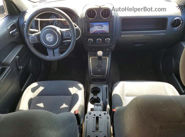 1C4NJPBA5HD136453 2017 JEEP PATRIOT Blue Вид панелі приладів