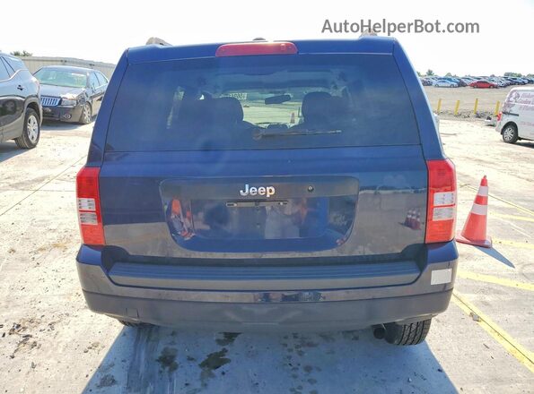 1C4NJPBA5HD136453 2017 JEEP PATRIOT Blue Вид ззаду