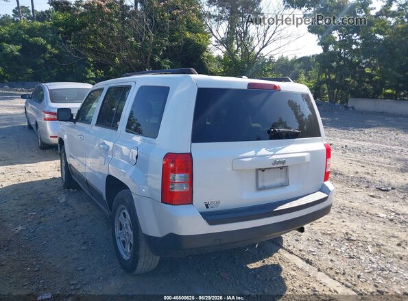 1C4NJPBA5HD148991 2017 JEEP PATRIOT White Rear left