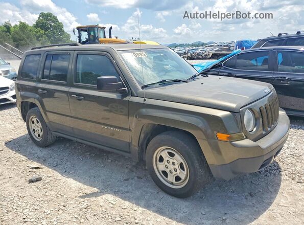 1C4NJPBA6GD503472 2016 JEEP PATRIOT Green 
