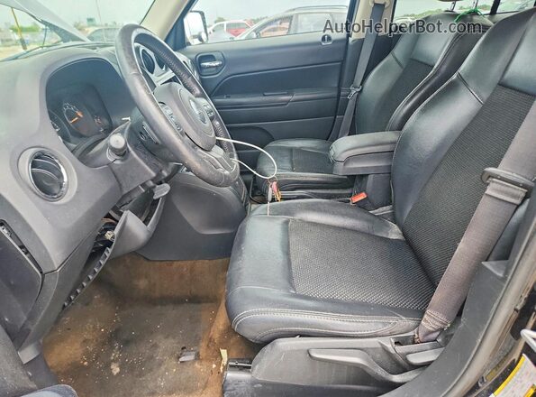 1C4NJPBA6GD601479 2016 JEEP PATRIOT Black Widok wnętrza z przodu