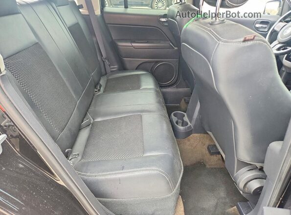 1C4NJPBA6GD601479 2016 JEEP PATRIOT Black Widok wnętrza z tyłu