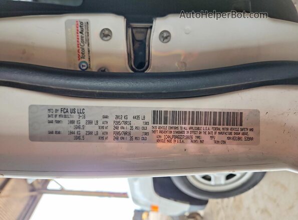 1C4NJPBA6GD718026 2016 JEEP PATRIOT Белый 