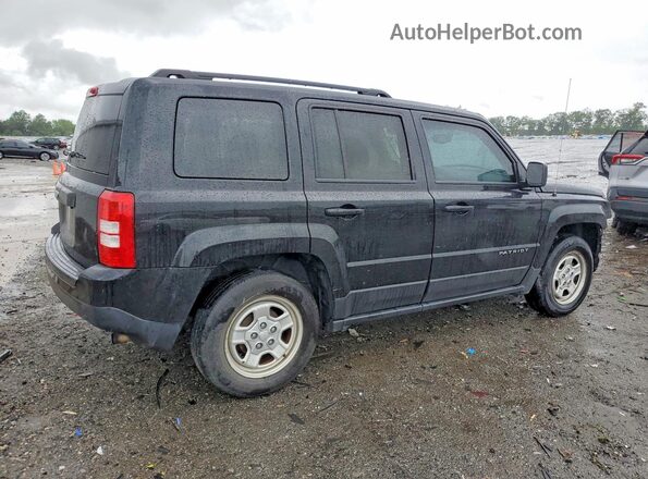 1C4NJPBA6GD744738 2016 JEEP PATRIOT Black Задня права чверть