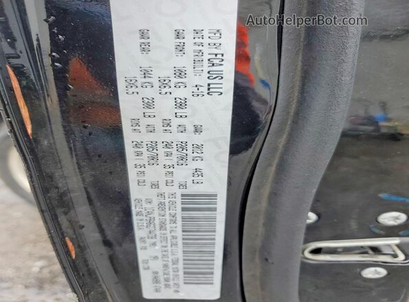 1C4NJPBA6GD744738 2016 JEEP PATRIOT Black Вид наклейки з VIN-кодом