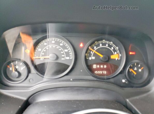 1C4NJPBA6GD744738 2016 JEEP PATRIOT Black Вид щитка приладів
