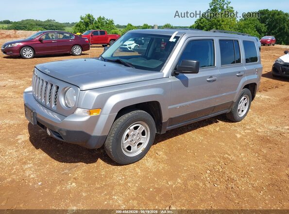 1C4NJPBA6GD762009 2016 JEEP PATRIOT Silver Առջևի ձախ երեք քառորդ տեսարան
