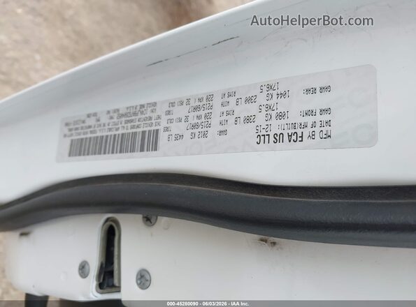 1C4NJPBA7GD604052 2016 JEEP PATRIOT White Vista del compartimento del motor